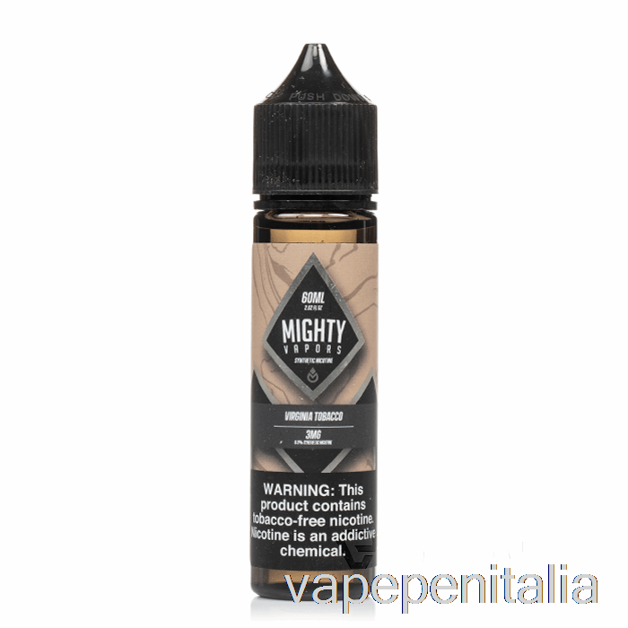Vape Italia Tabacco Virginia - Mighty Vapors - 60ml 0mg
